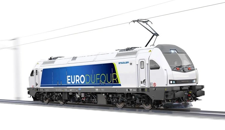 Stadler z nową lokomotywą EURODuFour. Pojedzie choćby 230 km/h