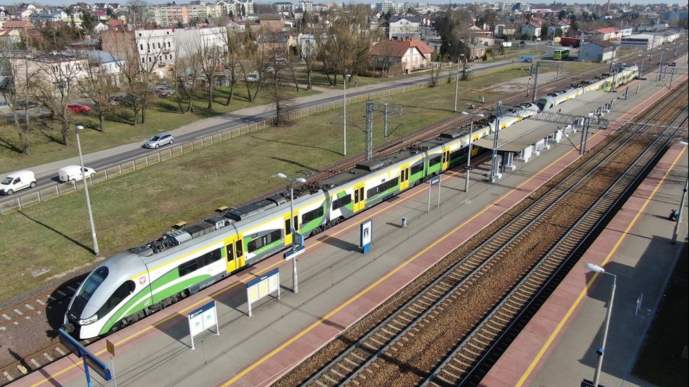 KM ustawiają nowe biletomaty wzdłuż linii do Działdowa