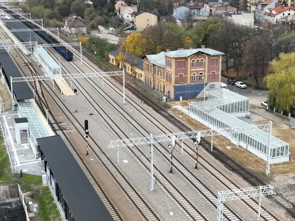 Stacja Olkusz już po przebudowie