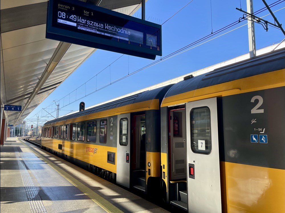 RegioJet: Tylko dwie trasy od grudnia