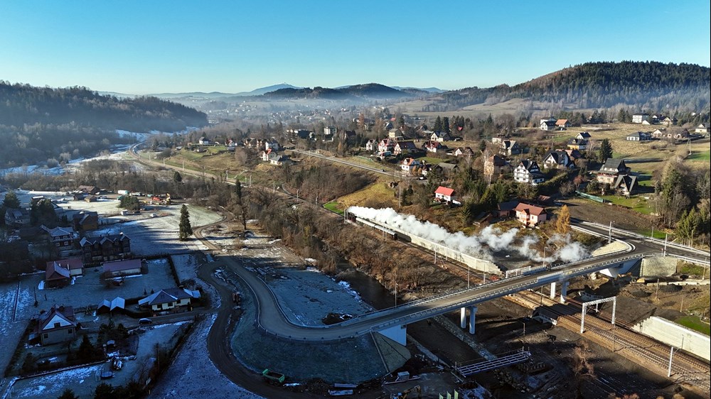 Podłęże-Piekiełko. Pociągi dojechały do Rabki Zaryte