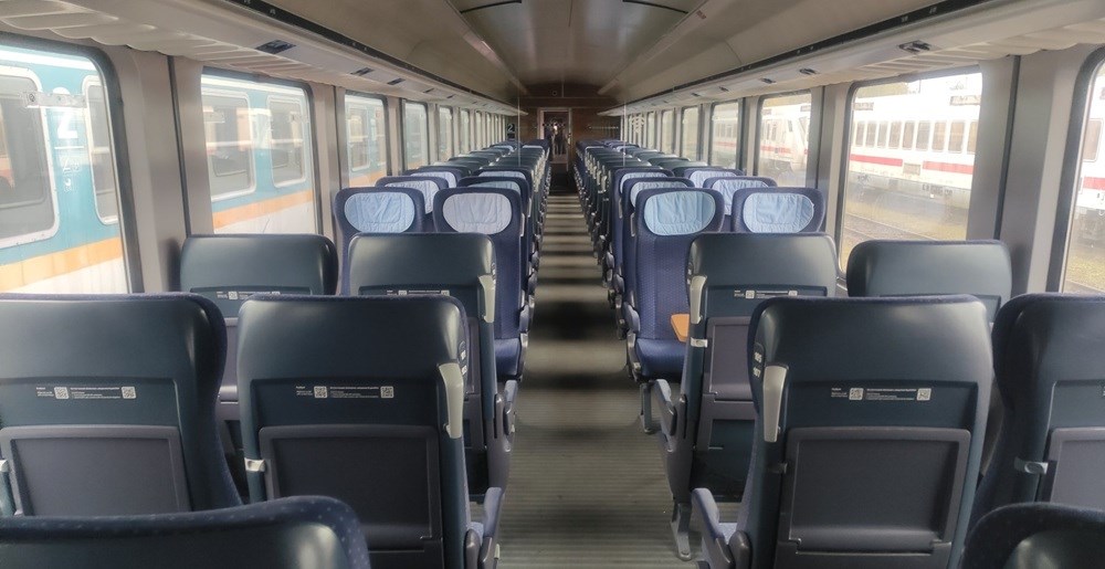 PKP Intercity pokazuje wnętrza wagonów używanych z Niemiec