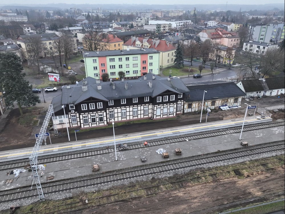 Ciechocinek: Przebudowany tylko jeden z dwóch peronów