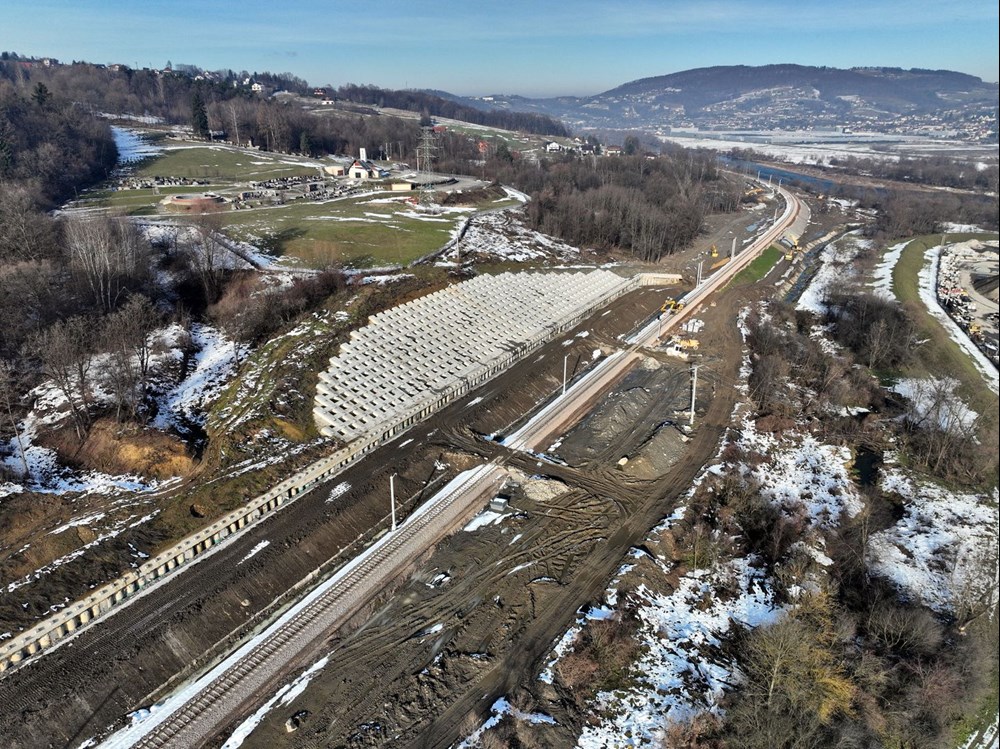 PLK o postępach Podłęże - Piekiełko