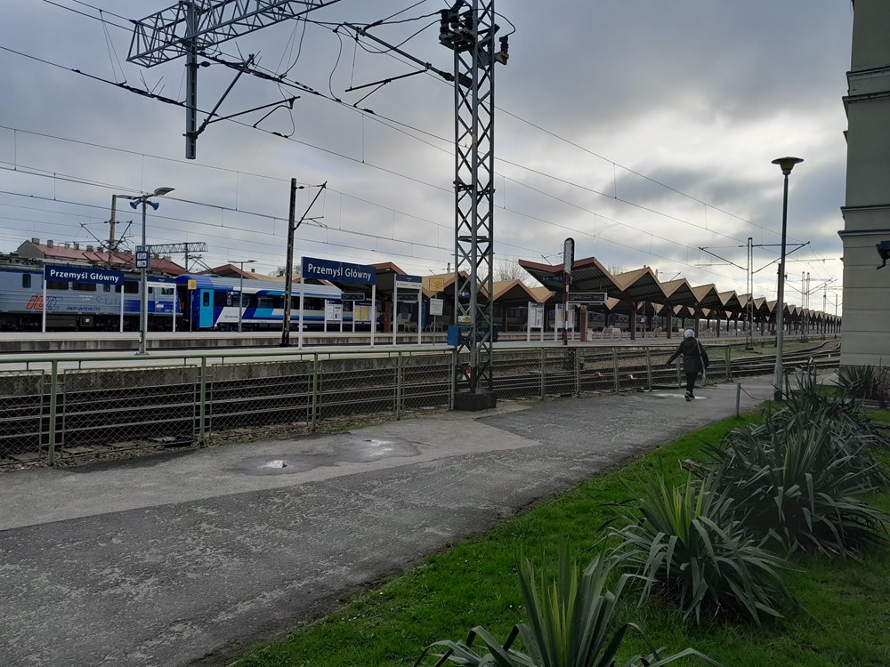 Kontrole graniczne w Przemyślu tylko w terminalu dworcowym