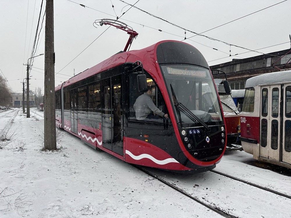 Ukraina: Nowe tramwaje w Dnieprze