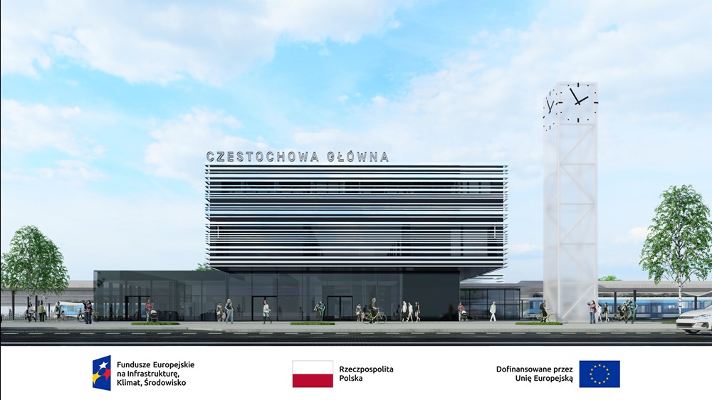 Przebudowa dworców w Dęblinie, Otwocku i Częstochowie objęta dofinansowaniem unijnym