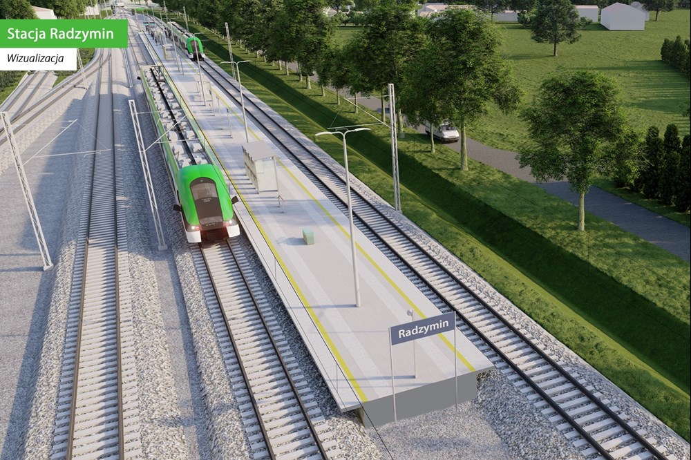 PLK: Modernizacja stacji Radzymin i dynamiczna informacja w Warszawie