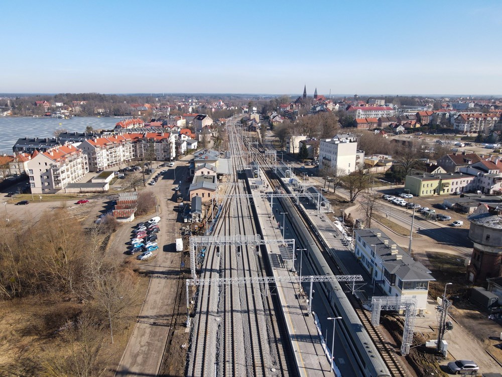 PLK ułatwia podróże ze stacji Ostróda. Dzięki KPO
