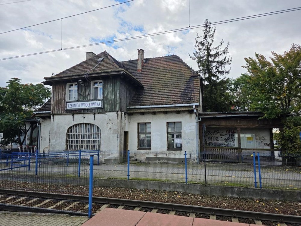 PKP SA wyremontują dworzec w Czernicy pod Wrocławiem