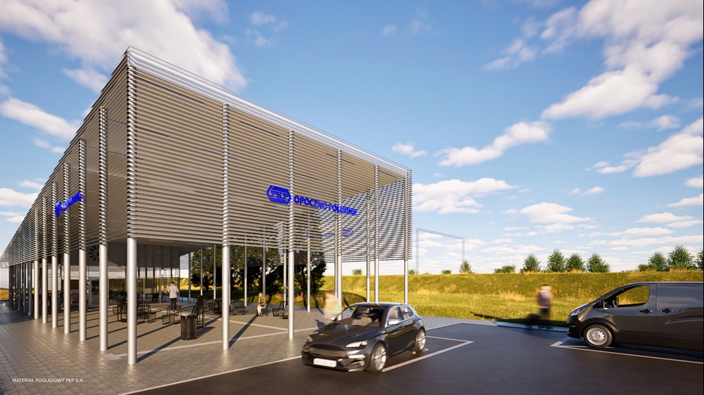 Opoczno Południe: nowy dworzec kolejowy