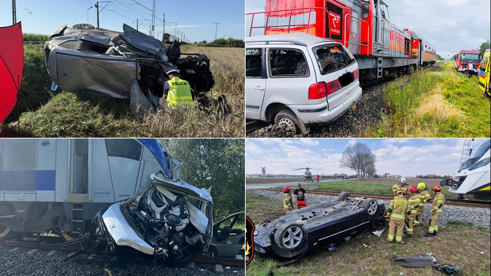 Policja i PKP PLK przypomina: To najważniejsze zasady na przejazdach kolejowych