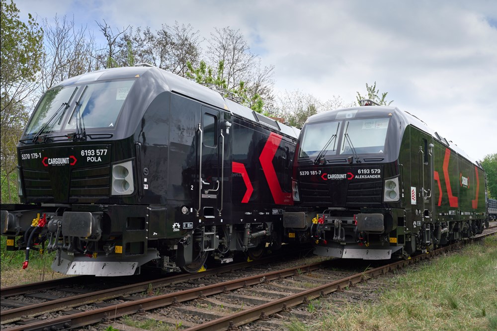 Siemens dostarcza 100 Vectrona dla CARGOUNIT