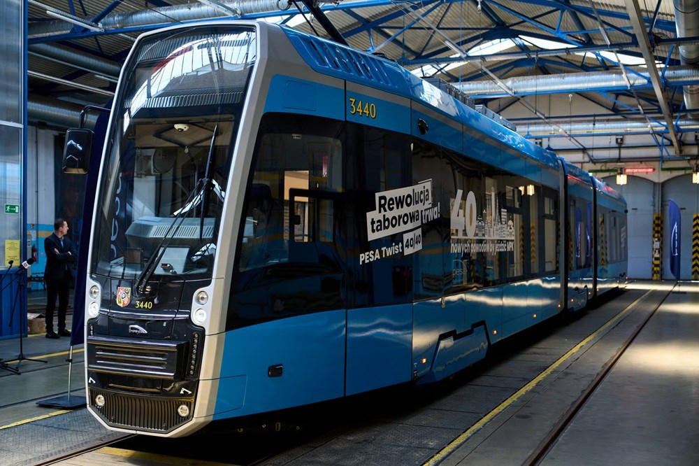 PESA Bydgoszcz kończy dostawy tramwajów do Wrocławia
