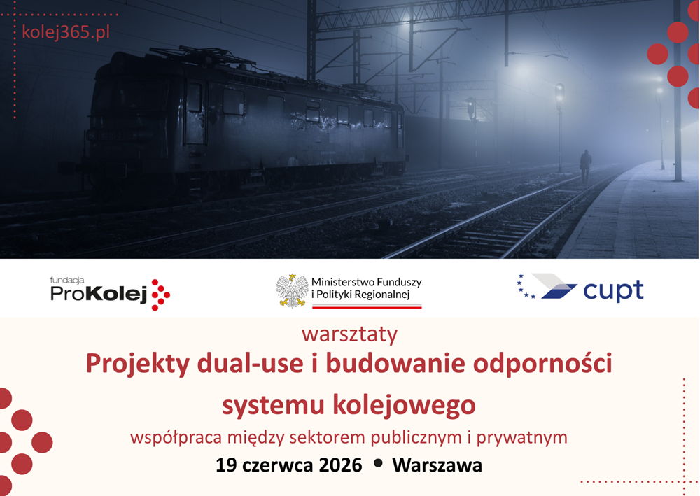 Kolej w trybie „ciągłości działania”: warsztaty o projektach dual-use i odporności transportu szynowego