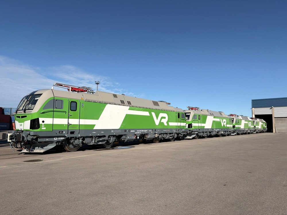 Siemens dostarczył 80 lokomotyw dla Kolei Fińskich