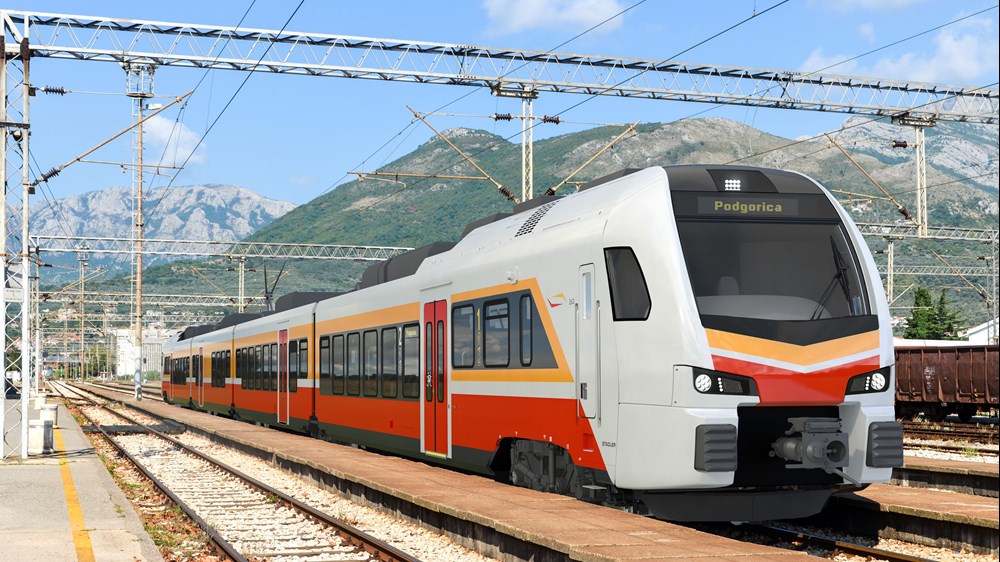 Stadler dostarczy Flirty do Czarnogóry