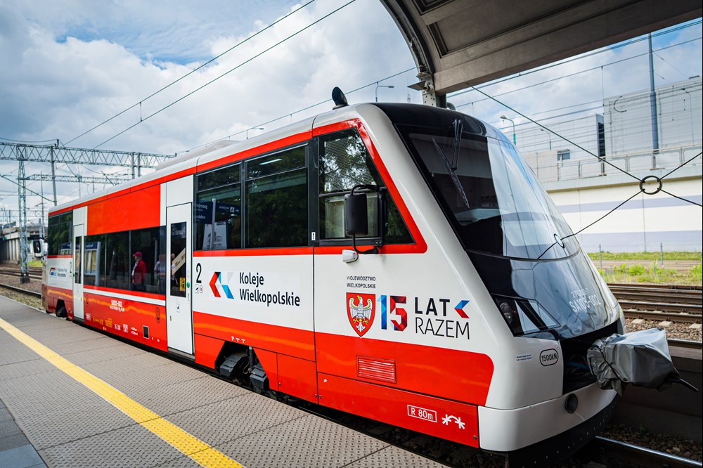 Koleje Wielkopolskie mają 15 lat