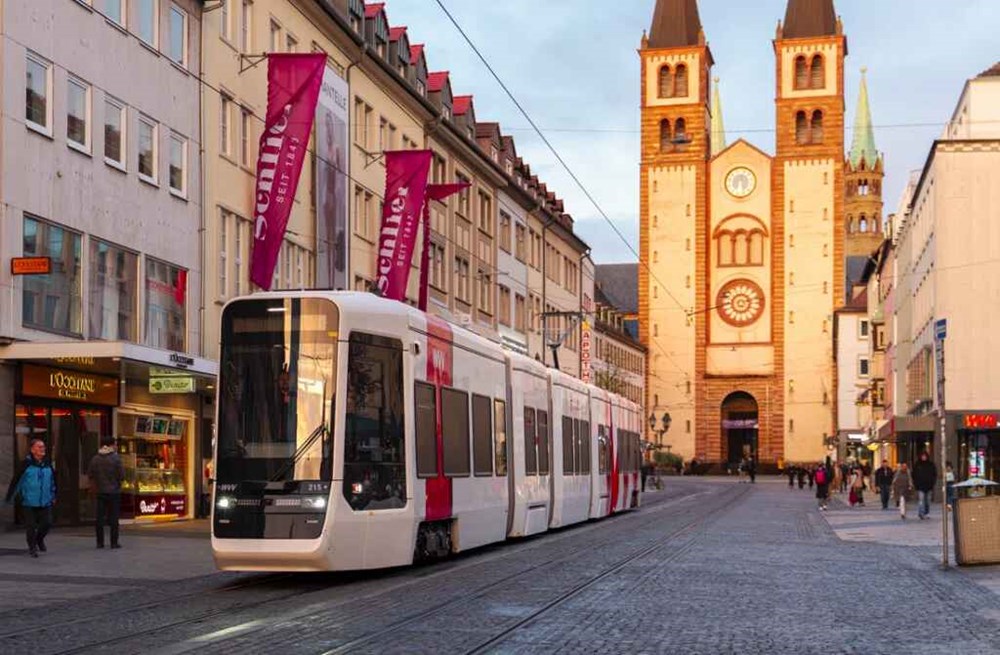 Wurzburg jednak doczekał się tramwajów od HeiterBlick