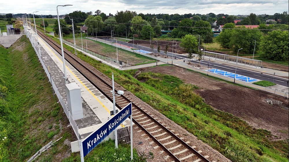 PKP PLK kończy program przystankowy w Małopolsce