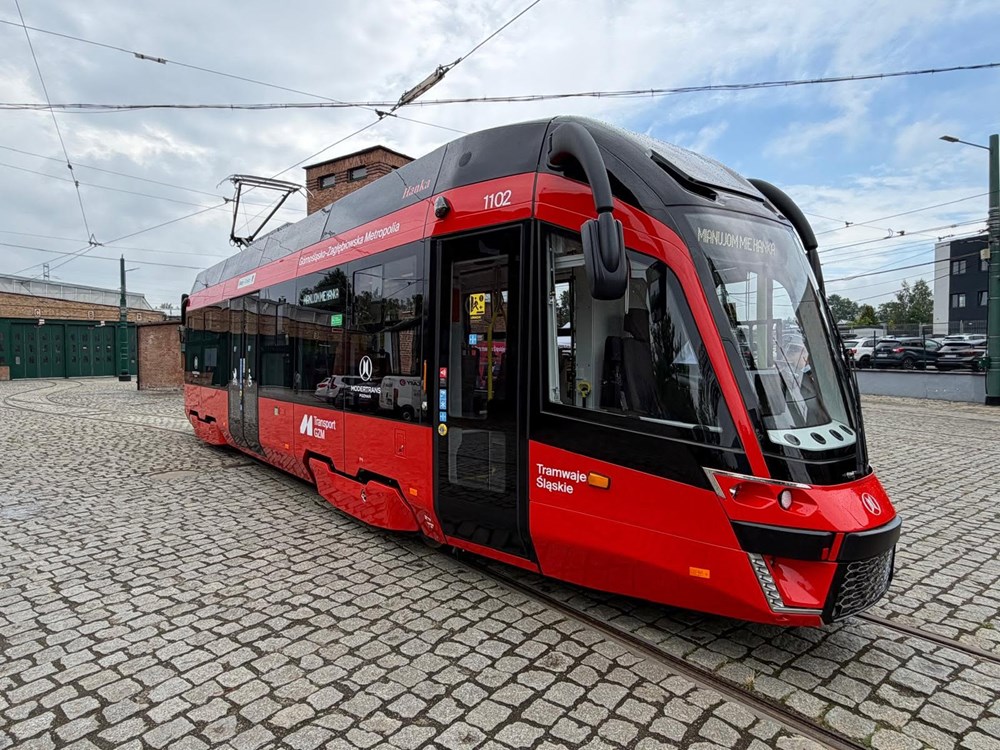 Pierwszy nowy tramwaj Modertransu dla Tramwajów Śląskich zaprezentowany