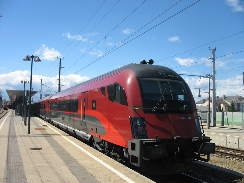 Austria. Railjet Wiedeń – Florencja od grudnia 2027