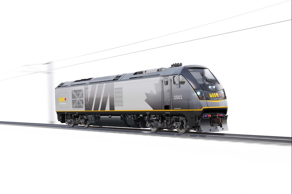 Stadler dostarczy 45 lokomotyw hybrydowych do Kanady