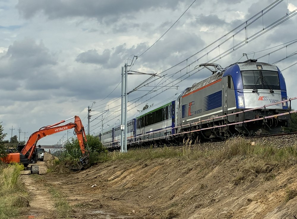 PKP PLK zaczęła budowę stacji Biała Rawska na CMK