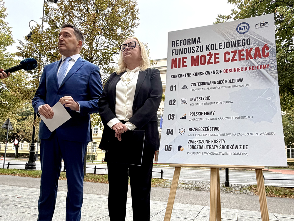 „Dość dziadostwa!” RBF i IGTL w obronie Funduszu Kolejowego
