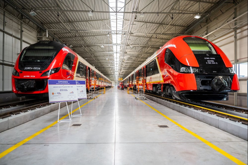 PTS wykona P5 kolejnych pociągów SKM Warszawa