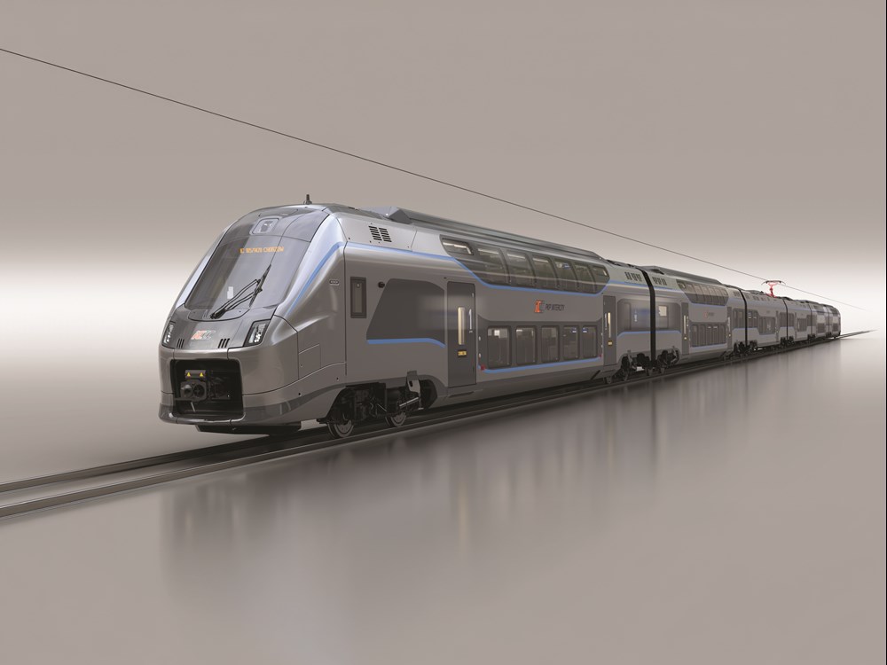 Tak będą wyglądać pociągi piętrowe Alstom dla PKP Intercity