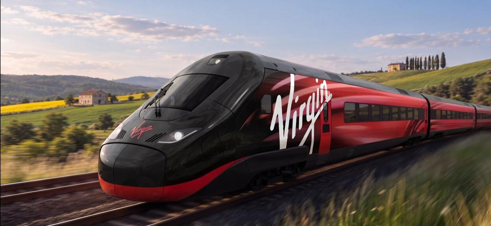 Alstom dostarczy pociągu dużych prędkości dla Virgin do Eurotunelu