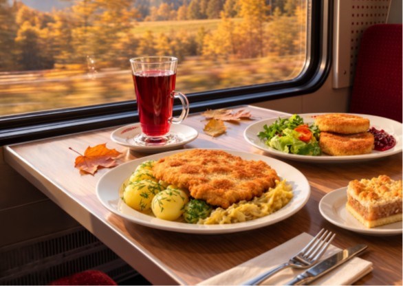 Jesienne menu WARS w PKP Intercity. Wyższe ceny, a gołąbki zastąpił bigos