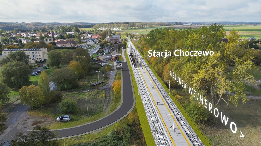 PKP PLK wybrały wykonawcę modernizacji linii Wejherowo – Choczewo