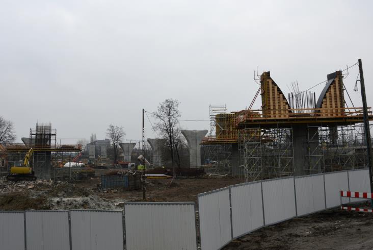 Ruszył kolejny etap budowy łącznicy Kraków Zabłocie – Kraków Krzemionki