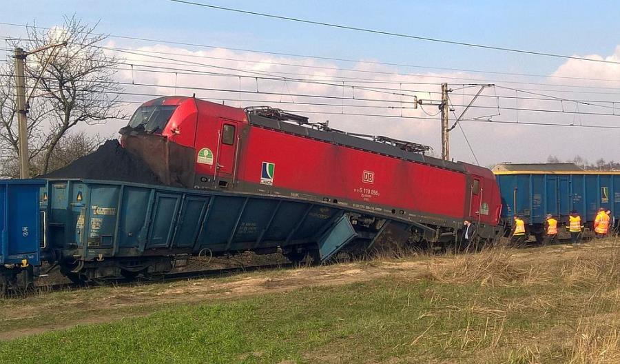 Wypadek z Vectronem w okolicy Koła