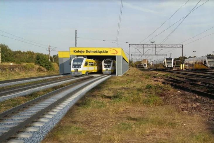 Koleje Dolnośląskie zlecą budowę hali obsługowej dla autobusów szynowych Koleje Dolnośląskie zlecą budowę hali obsługowej dla autobusów szynowych