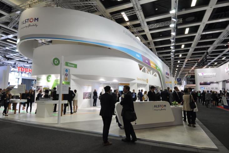 Ciekawostki Innotrans: Stoisko Alstom Ciekawostki Innotrans: Stoisko Alstom
