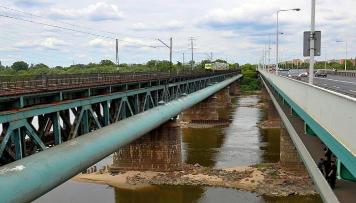 Remont kolejowego mostu Gdańskiego do końca 2018 roku
