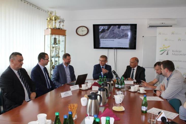 Koleje Mazowieckie uruchamiają system automatycznego zliczania pasażerów Koleje Mazowieckie uruchamiają system automatycznego zliczania pasażerów