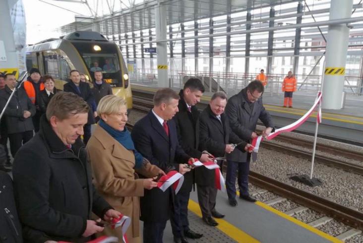 Łącznica w Krakowie oficjalnie otwarta Łącznica w Krakowie oficjalnie otwarta