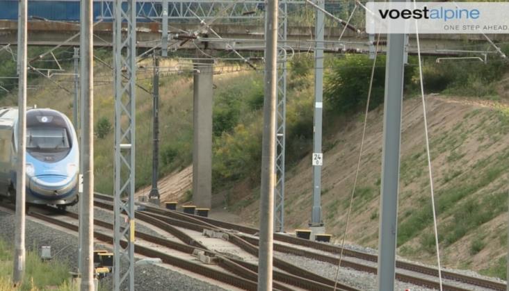 60 Rozjazdów High Speed firmy voestalpine na linii CMK