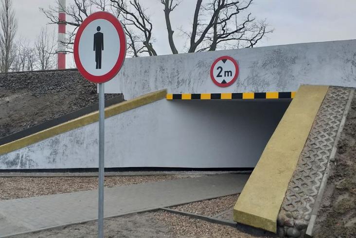 W Słupsku PLK zbudowała tunel z zakazem ruchu. „To się zmieni” 
