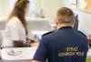 Pierwsi funkcjonariusze Straży Ochrony Kolei zaszczepieni przeciwko COVID-19