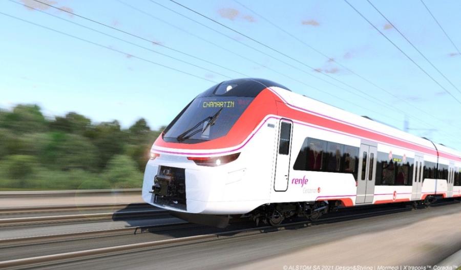 Renfe podpisało z Alstom umowę na 152 pojemne składy aglomeracyjne