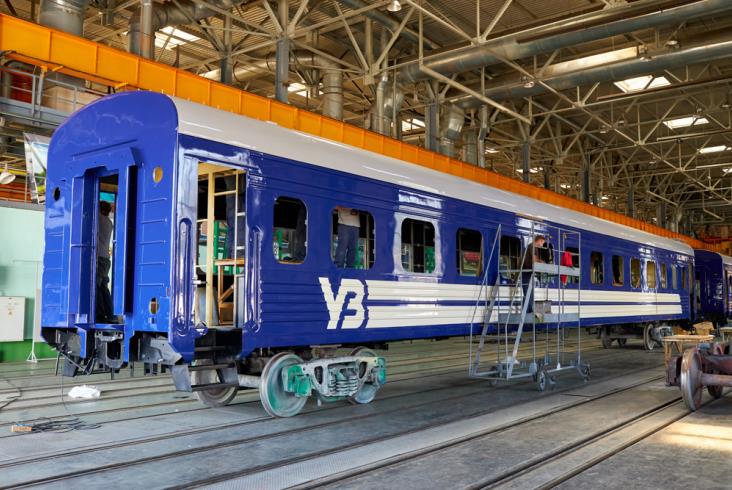 Trwa dostawa pierwszych nowych wagonów dla Kolei Ukraińskich Trwa dostawa pierwszych nowych wagonów dla Kolei Ukraińskich