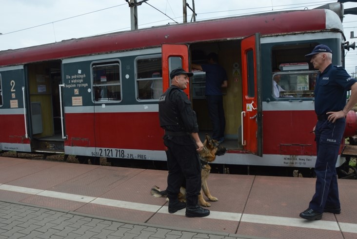 Ćwiczenia ratownicze na stacji Kraków Płaszów (zdjęcia)