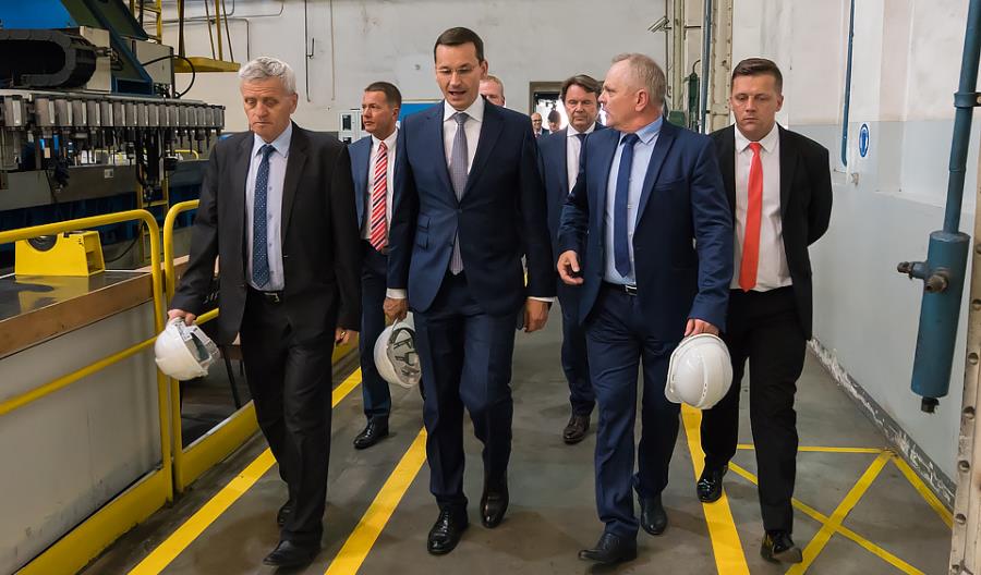 Wizyta wicepremiera Morawieckiego w Newagu [zdjęcia i film]