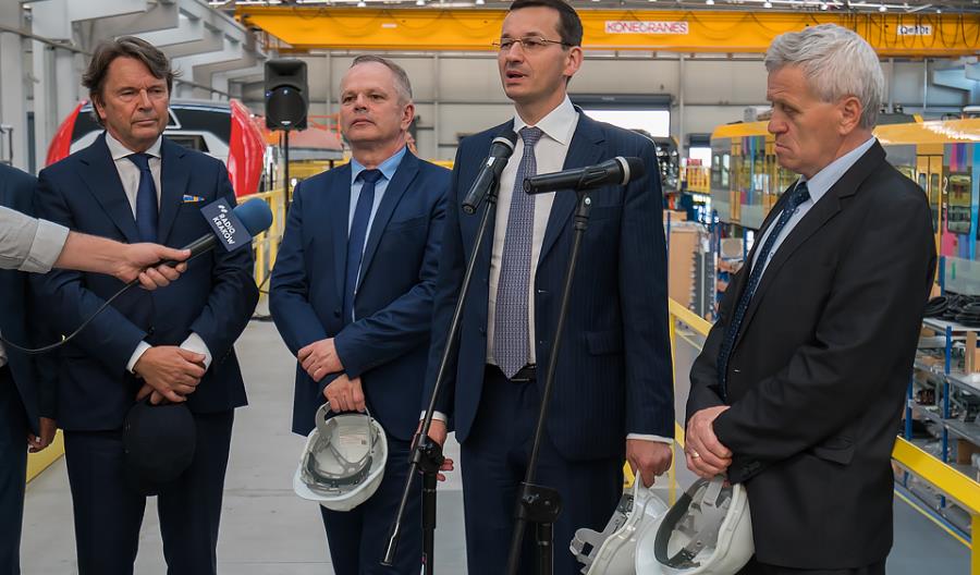 Wizyta wicepremiera Morawieckiego w Newagu [zdjęcia i film]