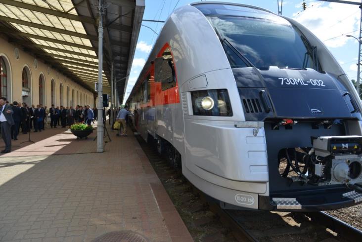 Pociągi Pesy już na trasie Wilno – Kłajpeda Pociągi Pesy już na trasie Wilno – Kłajpeda